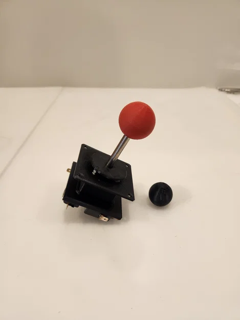 Joystick Arcade In 3D (3D Printed Arcade Joystick) - Image 3