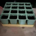 Khay ươm cây con không đáy (seedling plate - plaque à semis) - Thumbnail 3