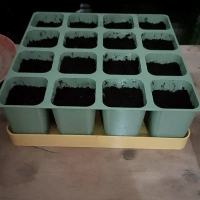 Khay ươm cây con không đáy (seedling plate - plaque à semis)