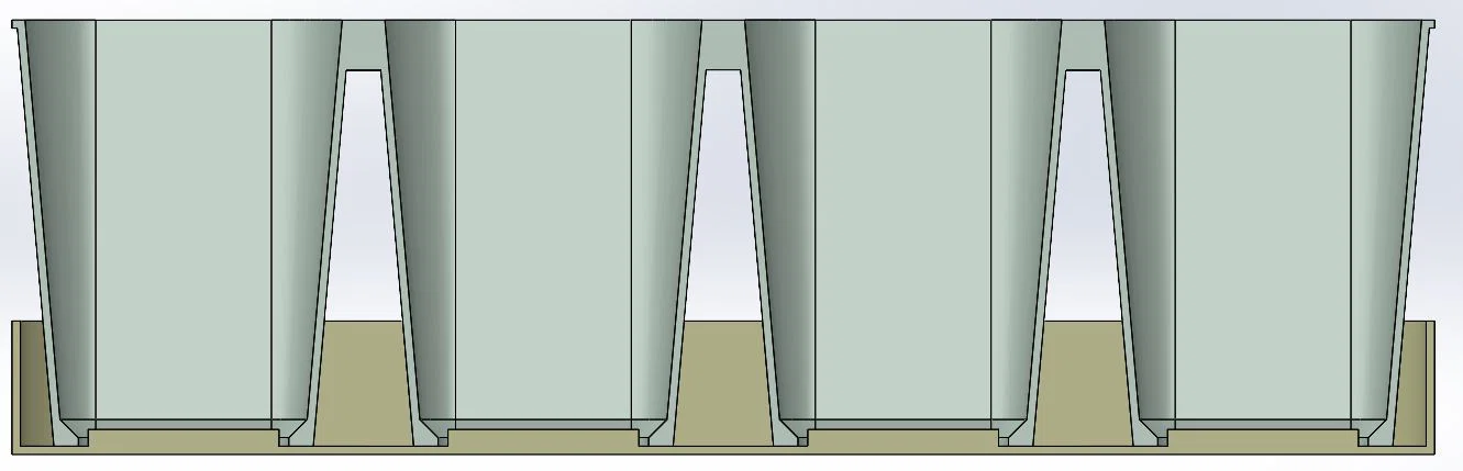 Khay ươm cây con không đáy (seedling plate - plaque à semis) - Image 7