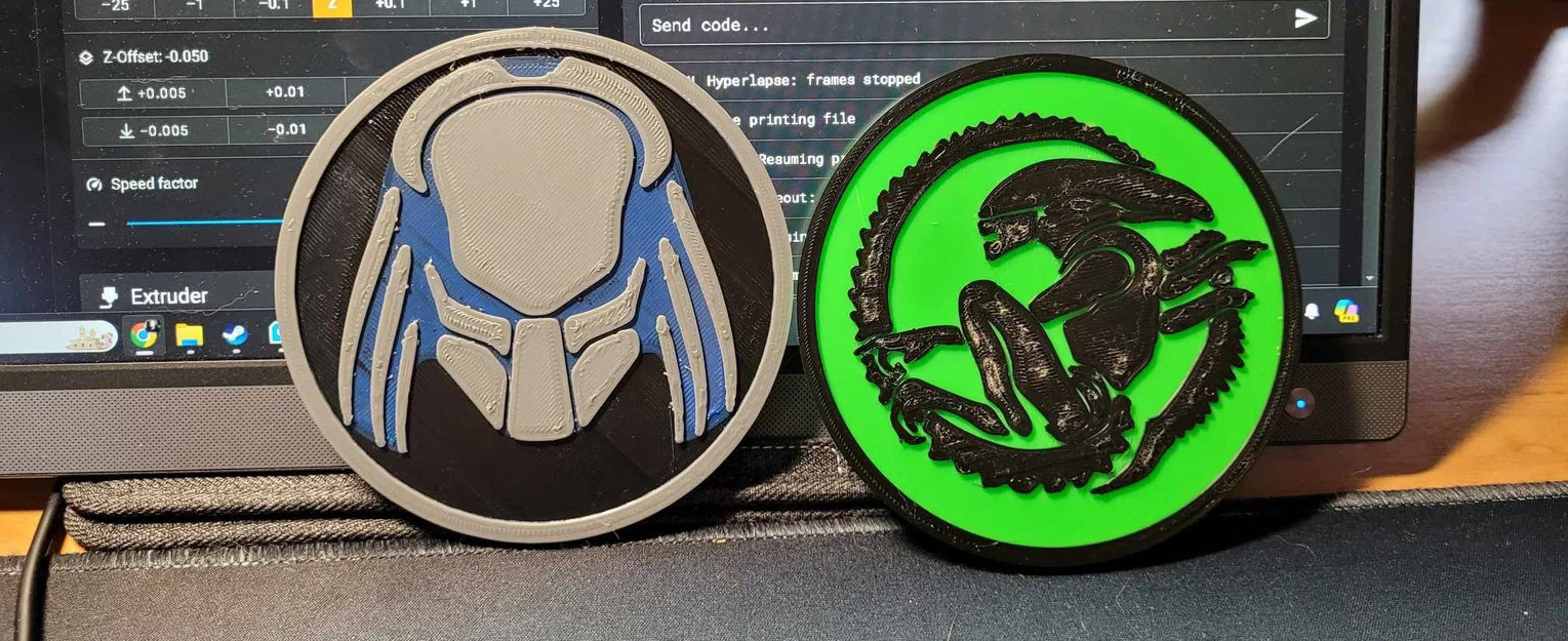 Miếng lót ly Predator Coaster 3D độc đáo cho fan hâm mộ - Image 1