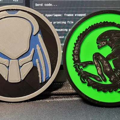 Miếng lót ly Predator Coaster 3D độc đáo cho fan hâm mộ