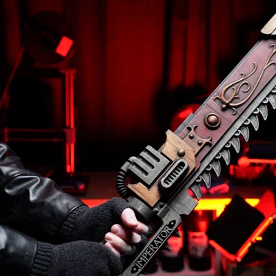 The Teeth of Terra by Cornivius - Prop Chainsword nhiều phần (REMIX)