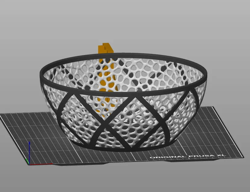 Tô Voronoi Hai Màu (Dual Color Voronoi Bowl) - Image 2