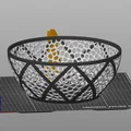 Tô Voronoi Hai Màu (Dual Color Voronoi Bowl) - Thumbnail 2