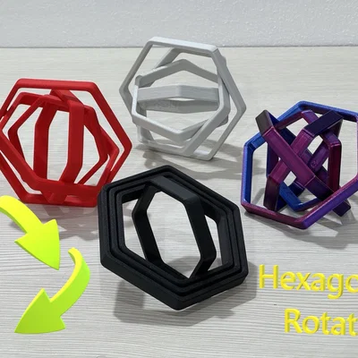 Đồ chơi lục giác xoay (Rotation hexagon toy)