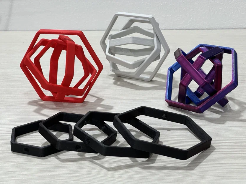 Đồ chơi lục giác xoay (Rotation hexagon toy) - Image 3