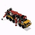 Xe Cứu Hộ Hạng Nặng Màu Vàng (MMRS) Có Chuyển Động - Thumbnail 5