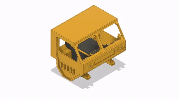 Xe Cứu Hộ Hạng Nặng Màu Vàng (MMRS) Có Chuyển Động - Image 13