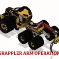Yellow Log Skidder-All Dual Wheels – Mẫu xe kéo gỗ (Skidder) bánh đôi - Thumbnail 5