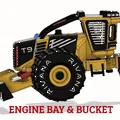 Yellow Log Skidder-All Dual Wheels – Mẫu xe kéo gỗ (Skidder) bánh đôi - Thumbnail 7