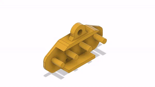 Yellow Log Skidder-All Dual Wheels – Mẫu xe kéo gỗ (Skidder) bánh đôi - Image 8