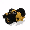 Yellow Log Skidder-All Dual Wheels – Mẫu xe kéo gỗ (Skidder) bánh đôi - Thumbnail 12