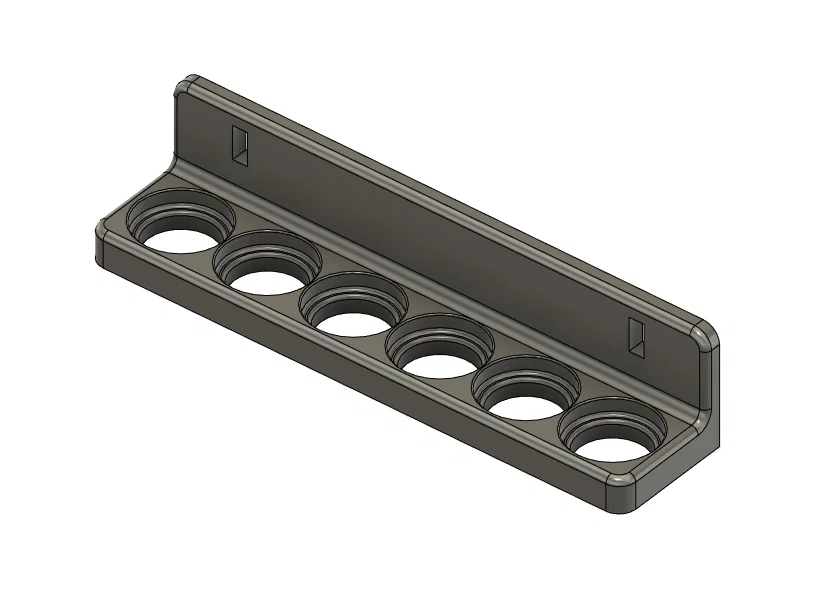 Kệ treo sơn Vallejo cho Ikea Skådis - Image 2