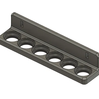 Kệ treo sơn Vallejo cho Ikea Skådis