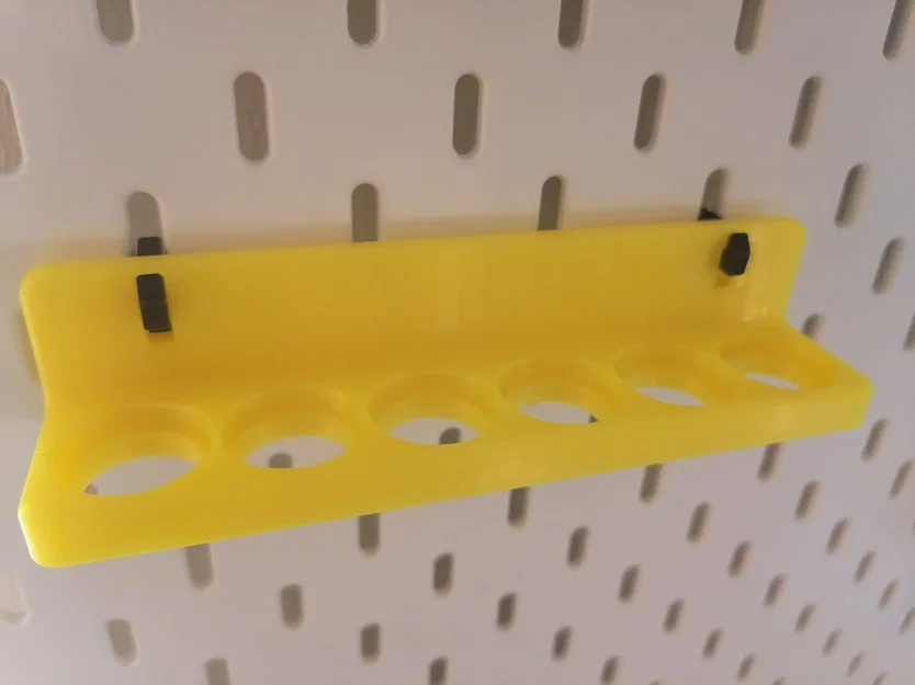 Kệ treo sơn Vallejo cho Ikea Skådis - Image 3