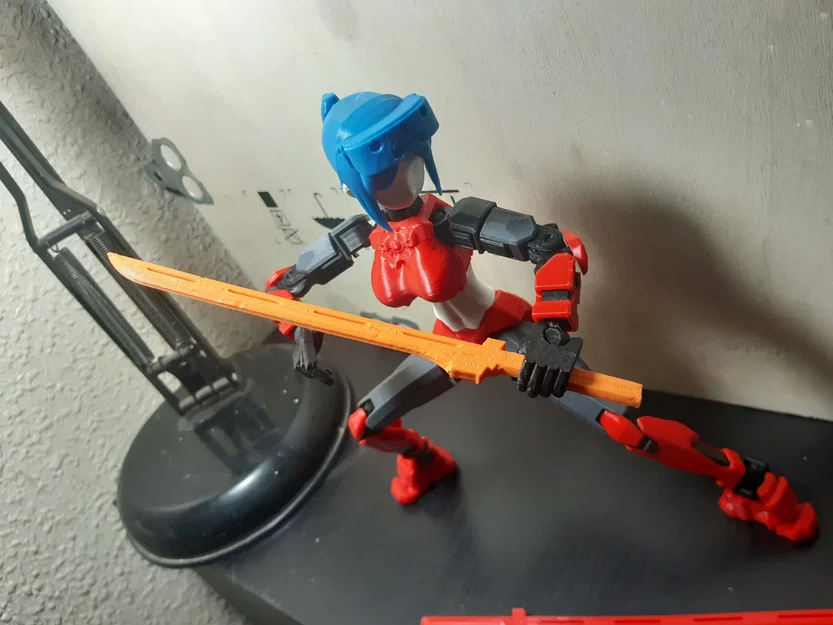 Kiếm Katana cho DUMMY 13 - Phụ kiện vũ khí in 3D cực ngầu - Image 1