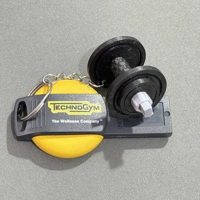 Móc khóa hình quả tạ (Gym Key Ring) - Phụ kiện in 3D cho dân tập gym