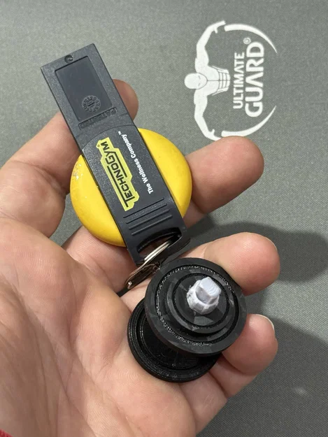 Móc khóa hình quả tạ (Gym Key Ring) - Phụ kiện in 3D cho dân tập gym - Image 3