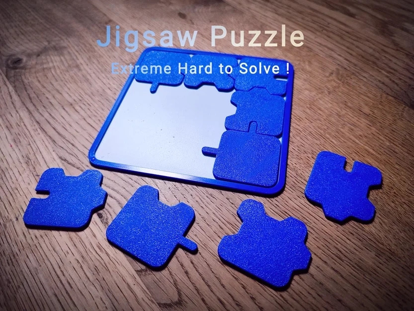 HARD Jigsaw Trick Puzzle – Puzzle ghép hình mẹo siêu khó (9 mảnh) - Image 1