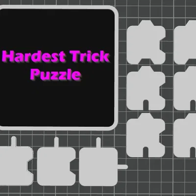 HARD Jigsaw Trick Puzzle – Puzzle ghép hình mẹo siêu khó (9 mảnh)