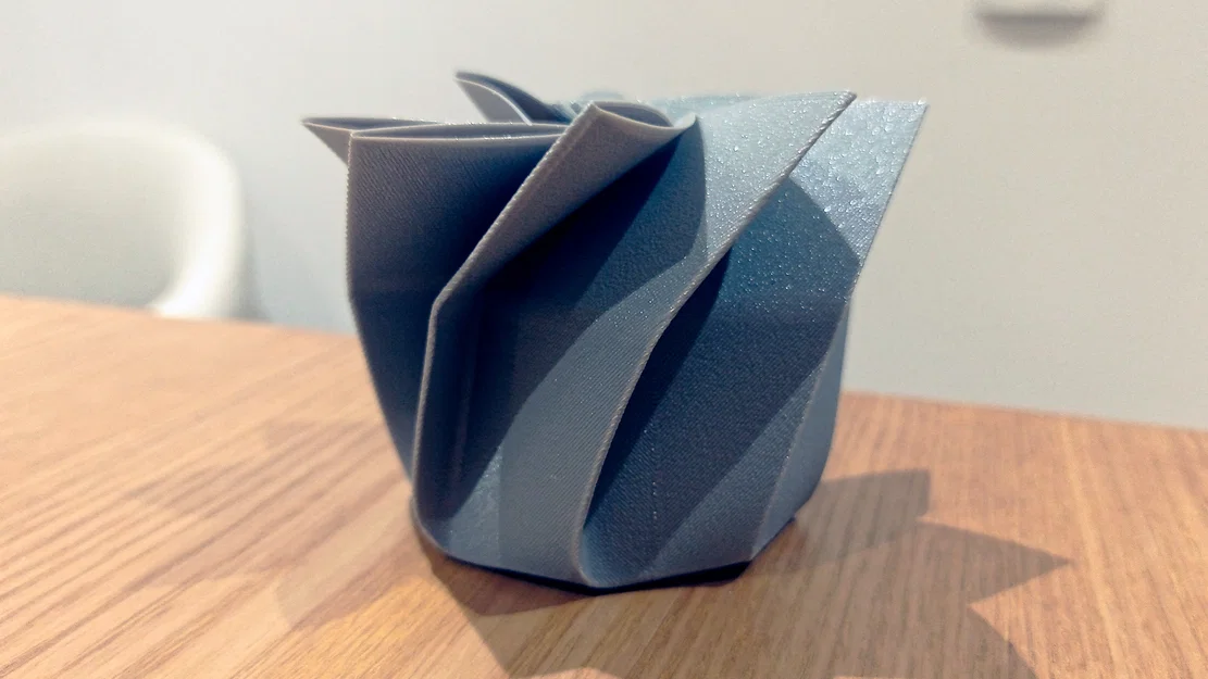 Hộp bát giác origami tự đóng Twist Close – gấp được (Foldable) - Image 1