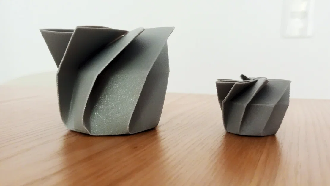 Hộp bát giác origami tự đóng Twist Close – gấp được (Foldable) - Image 2