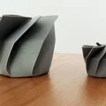 Hộp bát giác origami tự đóng Twist Close – gấp được (Foldable) - Thumbnail 2