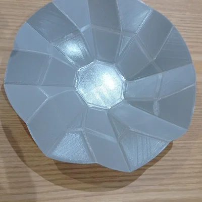 Hộp bát giác origami tự đóng Twist Close – gấp được (Foldable)