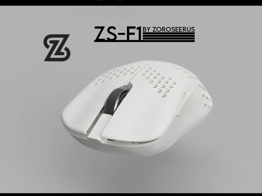 ZS-F1: Chuột Finalmouse Ultralight 2/X/Starlight Small in 3D (G305 Wireless Mod) - Image 1