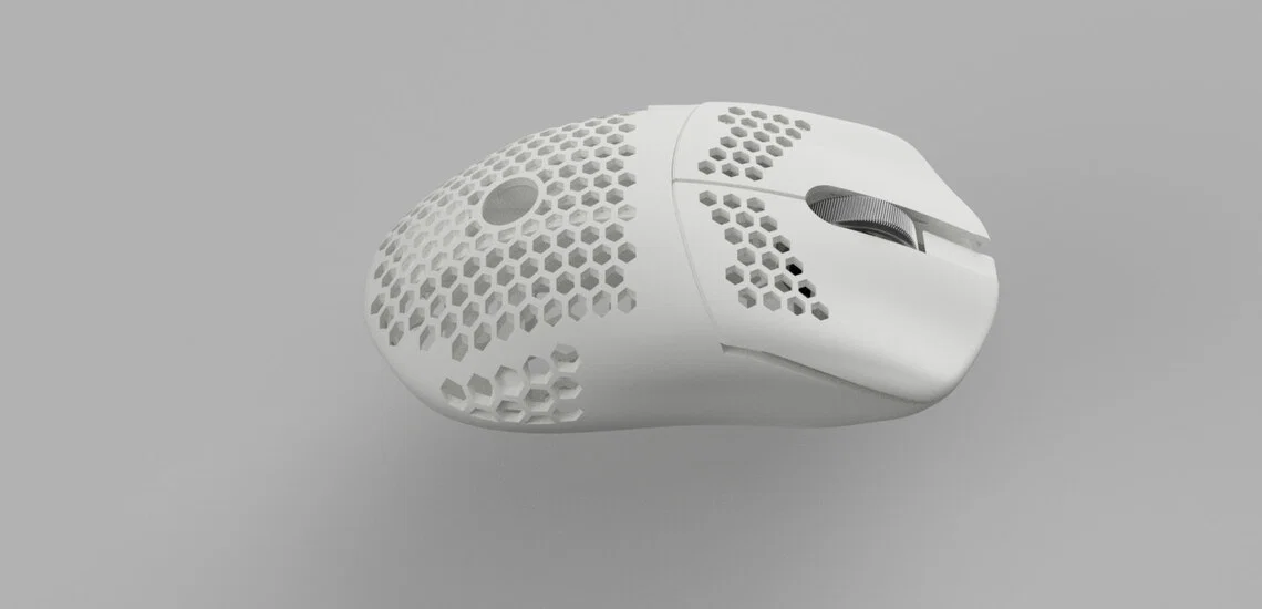 ZS-F1: Chuột Finalmouse Ultralight 2/X/Starlight Small in 3D (G305 Wireless Mod) - Image 5
