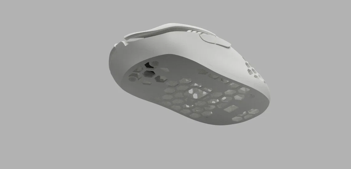 ZS-F1: Chuột Finalmouse Ultralight 2/X/Starlight Small in 3D (G305 Wireless Mod) - Image 7