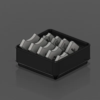Bộ đo bán kính góc Gridfinity Radius Finder chuyên dụng cho thiết kế 3D