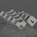 Bộ đo bán kính góc Gridfinity Radius Finder chuyên dụng cho thiết kế 3D - Thumbnail 2