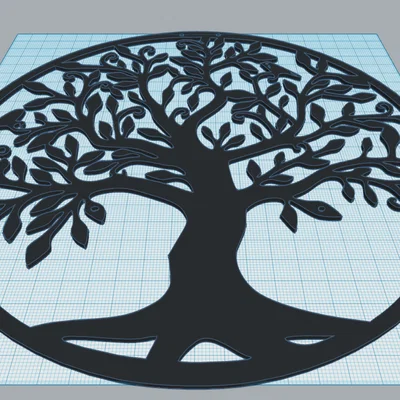 Tree Of Life Wall Art 2 – Tranh treo tường Cây Sự Sống