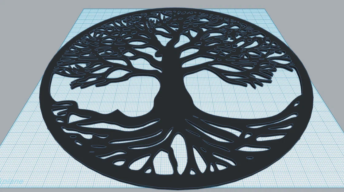 Tree Of Life Wall Art 3 – Tranh Treo Tường Cây Sự Sống 24x24 - Image 1