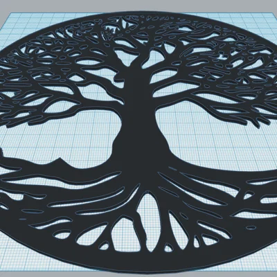 Tree Of Life Wall Art 3 – Tranh Treo Tường Cây Sự Sống 24x24