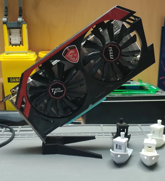 Giá đỡ GPU trang trí bàn máy tính - Giải pháp trưng bày card đồ họa - Image 1