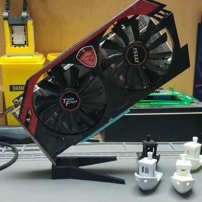 Giá đỡ GPU trang trí bàn máy tính - Giải pháp trưng bày card đồ họa