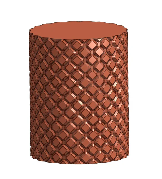 Mẫu Bình Hoa 3D Bonbon - Thiết Kế Hình Học Hiện Đại - Image 3