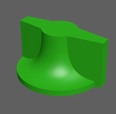 Nút vặn thay thế cho bộ hẹn giờ Intermatic SW60MWK (3D Model) - Image 3