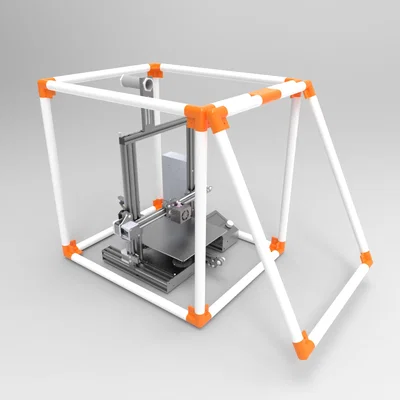 Khung vỏ (enclosure) cho máy in 3D - 3d printer encloser