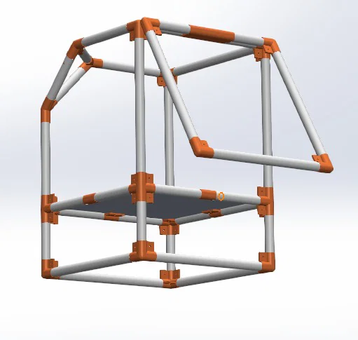 Khung vỏ (enclosure) cho máy in 3D - 3d printer encloser - Image 2