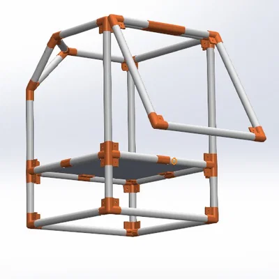 Khung vỏ (enclosure) cho máy in 3D - 3d printer encloser