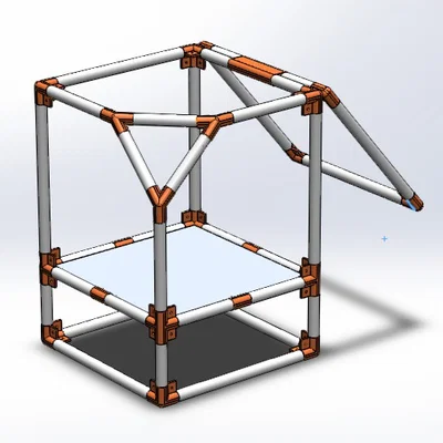 Khung vỏ (enclosure) cho máy in 3D - 3d printer encloser