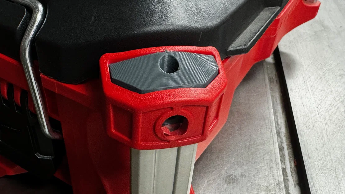 Nắp chụp đầu rail thay thế cho thùng Milwaukee Packout (Replacement Rail End Cap) - Image 4