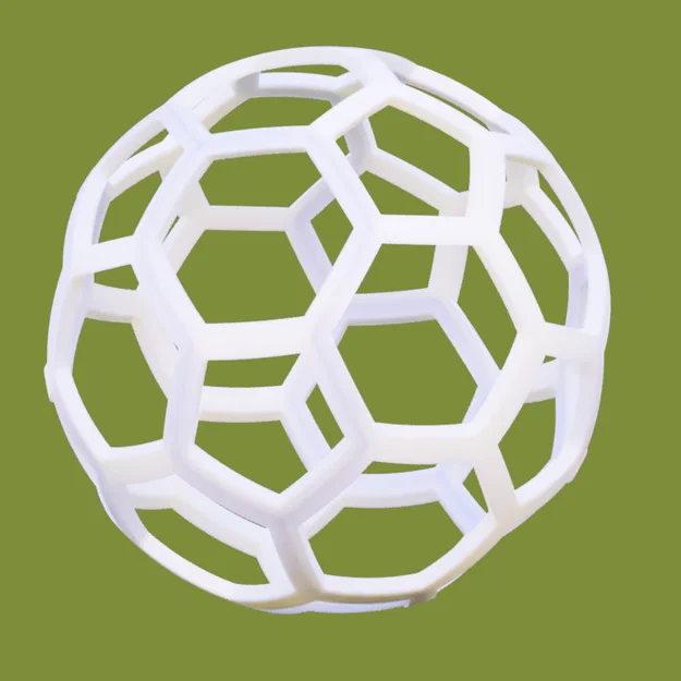 Mô hình quả bóng đá không hơi (Airless Football) độc đáo - Image 1