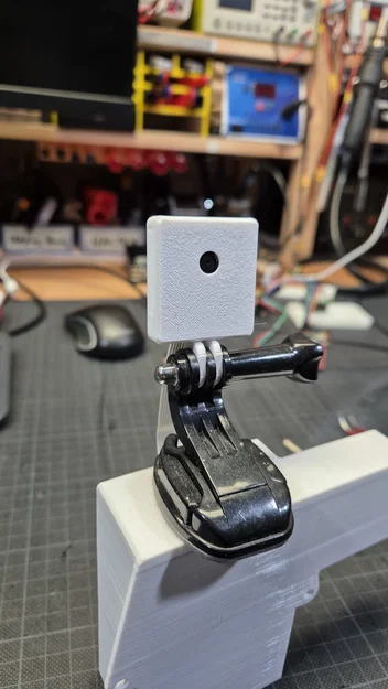 Vỏ bảo vệ camera Raspberry Pi 5 Waveshare với ngàm GoPro - Image 1