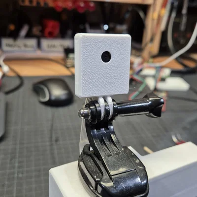 Vỏ bảo vệ camera Raspberry Pi 5 Waveshare với ngàm GoPro