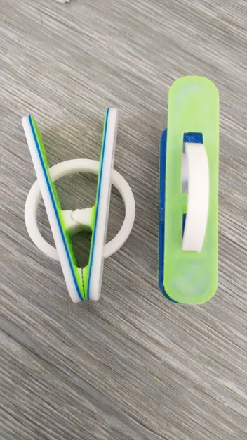 Kẹp quần áo 3D (Clothes Peg) tự in đơn giản không cần support - Image 1